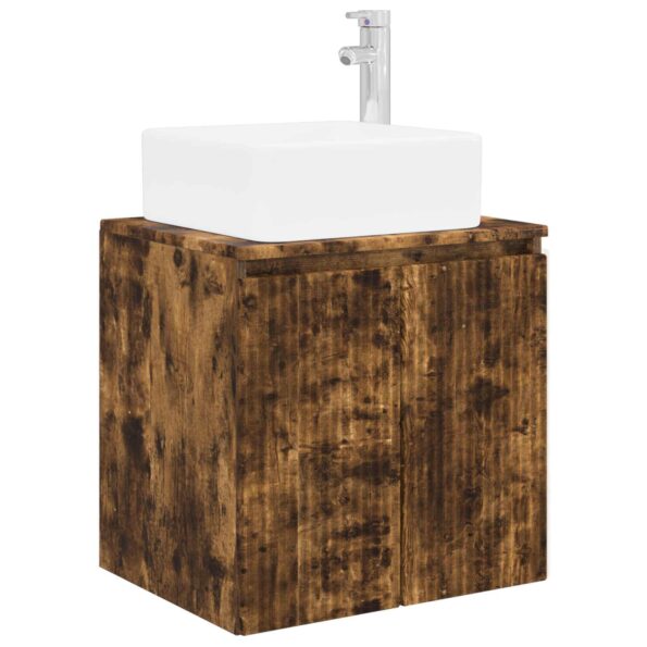 vidaXL Set kabinetov do kúpeľne 3 ks Dymový dub 53 x 35 x 63 cm – Obrázok 5