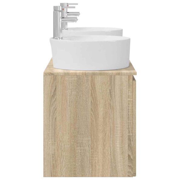 vidaXL Set kabinetov do kúpeľne 3 ks Dub sonoma 49,5 x 44,5 x 65 cm – Obrázok 7