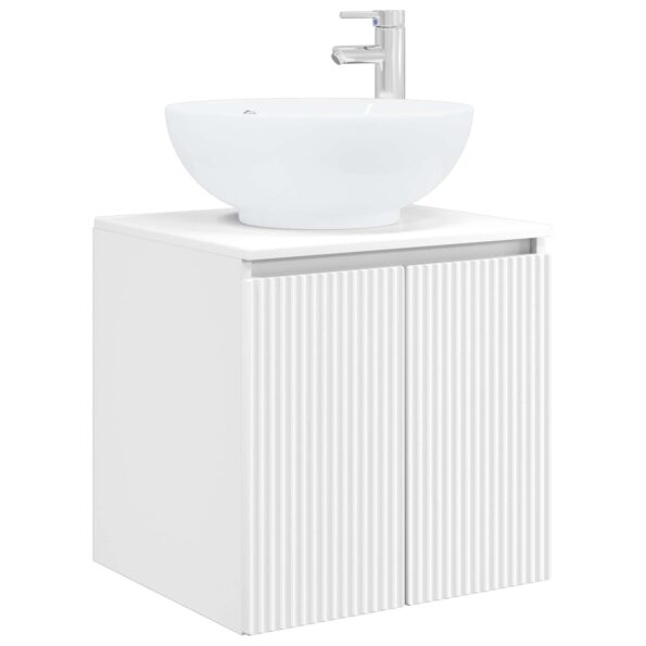 vidaXL Set kabinetov do kúpeľne 3 ks Biela 49,5 x 44,5 x 65 cm – Obrázok 5