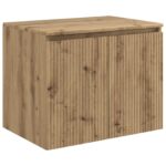 vidaXL Set kabinetov do kúpeľne 3 ks Dub artisan 49,5 x 44,5 x 66 cm – Obrázok 5