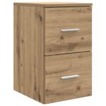 vidaXL Set kabinetov do kúpeľne 3 ks Dub artisan 49,5 x 35 x 63 cm – Obrázok 5