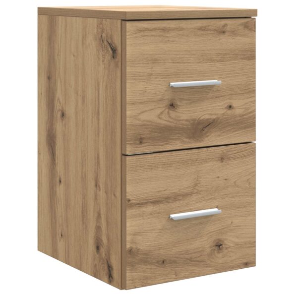 vidaXL Set kabinetov do kúpeľne 3 ks Dub artisan 49,5 x 35 x 63 cm – Obrázok 5