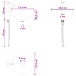 vidaXL Set kabinetov do kúpeľne 3 ks Staré drevo 49,5 x 41 x 64,5 cm – Obrázok 12