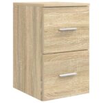 vidaXL Set kabinetov do kúpeľne 3 ks Dub sonoma 49,5 x 41 x 63 cm – Obrázok 5