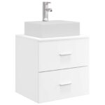 vidaXL Set kabinetov do kúpeľne 3 ks Biela 49,5 x 41 x 62,5 cm – Obrázok 5