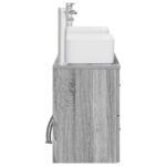 vidaXL Set kabinetov do kúpeľne 3 ks Sivý Sonoma 53 x 34,5 x 63 cm – Obrázok 7