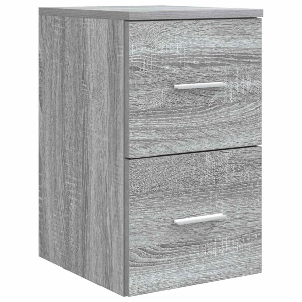 vidaXL Set kabinetov do kúpeľne 3 ks Sivý Sonoma 53 x 34,5 x 63 cm – Obrázok 5