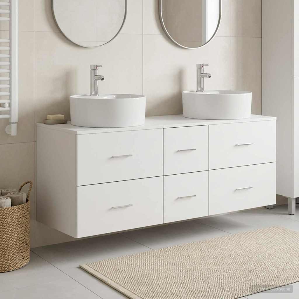 3405883_1.jpg vidaXL Sada kúpeľňového nábytku 3 ks Biela 49,5 x 44,5 x 65 cm – Obrázok 1