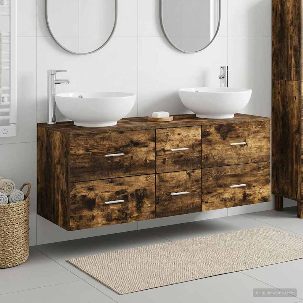 3405911_1.jpg vidaXL Sada kúpeľňového nábytku 3 ks Dymový dub 49,5 x 44,5 x 65 cm – Obrázok 1