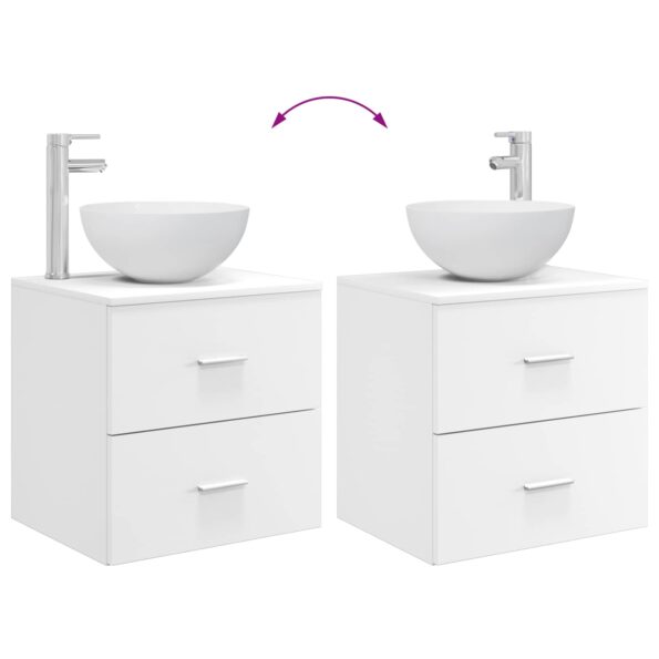 vidaXL Sada kúpeľňového nábytku 3 ks Biela 49,5 x 44,5 x 66 cm – Obrázok 11