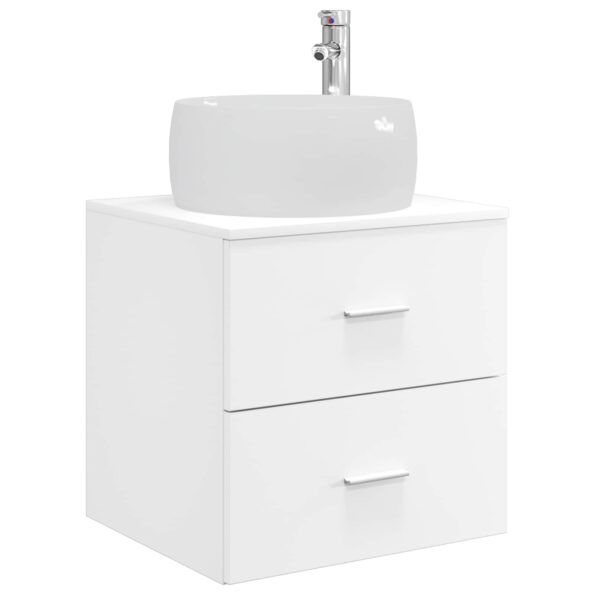 vidaXL Sada kúpeľňového nábytku 3 ks Biela 49,5 x 44,5 x 66 cm – Obrázok 5