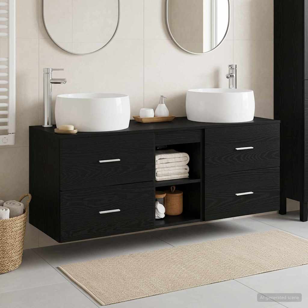 3405924_1.jpg vidaXL Sada kúpeľňového nábytku 3 ks Čierna 49,5 x 44,5 x 66 cm – Obrázok 1
