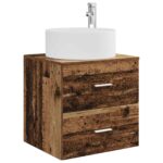 vidaXL Sada kúpeľňového nábytku 3 ks Staré drevo 49,5 x 44,5 x 65,5 cm – Obrázok 4