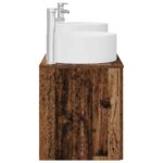 vidaXL Sada kúpeľňového nábytku 3 ks Staré drevo 49,5 x 44,5 x 65,5 cm – Obrázok 6