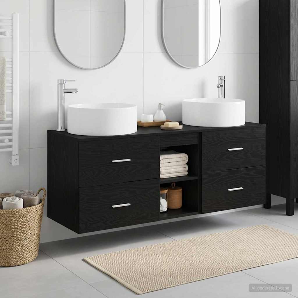 3405948_1.jpg vidaXL Sada kúpeľňového nábytku 3 ks Čierna 49,5 x 44,5 x 65,5 cm – Obrázok 1