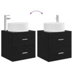 vidaXL Sada kúpeľňového nábytku 3 ks Čierna 49,5 x 44,5 x 65,5 cm – Obrázok 10
