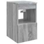 vidaXL Sada kúpeľňového nábytku 5 ks Sivý Sonoma 33 x 34,5 x 100 cm – Obrázok 5