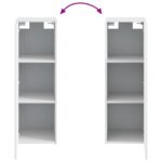 vidaXL Sada kúpeľňového nábytku 5 ks Biela 33 x 34,5 x 100 cm – Obrázok 10