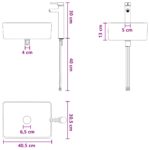 vidaXL Sada kúpeľňového nábytku 5 ks Biela 33 x 34,5 x 100 cm – Obrázok 13