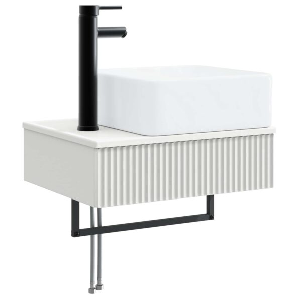 vidaXL Sada kúpeľňového nábytku 5 ks Biela 33 x 34,5 x 100 cm – Obrázok 4