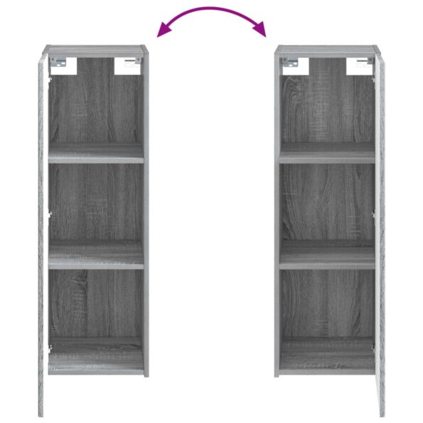 vidaXL Sada kúpeľňového nábytku 5 ks Sivý Sonoma 33 x 34,5 x 100 cm – Obrázok 11