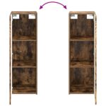 vidaXL Sada kúpeľňového nábytku 5 ks Dymový dub 33 x 34,5 x 100 cm – Obrázok 11