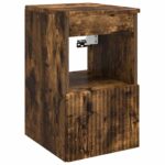 vidaXL Sada kúpeľňového nábytku 5 ks Dymový dub 33 x 34,5 x 100 cm – Obrázok 5