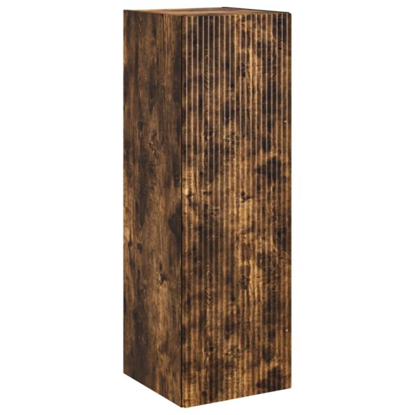 vidaXL Sada kúpeľňového nábytku 5 ks Dymový dub 33 x 34,5 x 100 cm – Obrázok 6