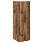 vidaXL Sada kúpeľňového nábytku 5 ks Staré drevo 33 x 34,5 x 100 cm – Obrázok 6