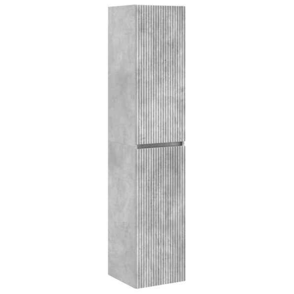 vidaXL Sada kúpeľňového nábytku 5 ks Betónovo sivá 33 x 34,5 x 160 cm – Obrázok 6