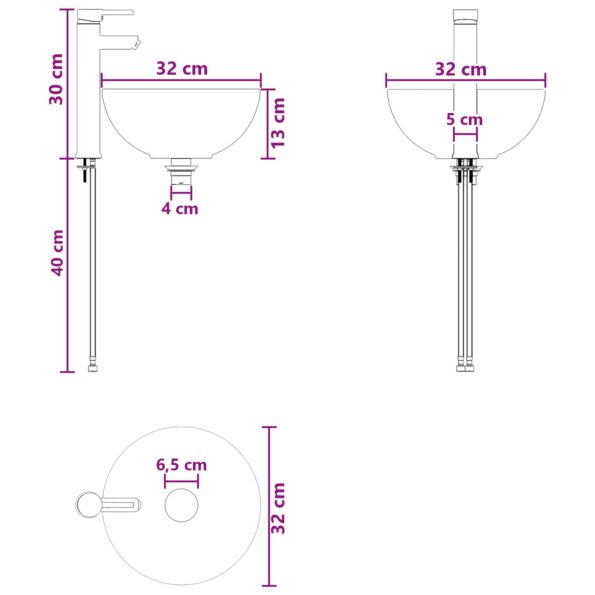 vidaXL Sada kúpeľňového nábytku 3 ks Betónovo sivá 33 x 34,5 x 160 cm – Obrázok 13