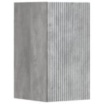 vidaXL Sada kúpeľňového nábytku 3 ks Betónovo sivá 33 x 34,5 x 160 cm – Obrázok 5
