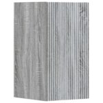 vidaXL Sada kúpeľňového nábytku 3 ks Sivý Sonoma 33 x 34,5 x 160 cm – Obrázok 5