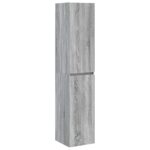 vidaXL Sada kúpeľňového nábytku 3 ks Sivý Sonoma 33 x 34,5 x 160 cm – Obrázok 6