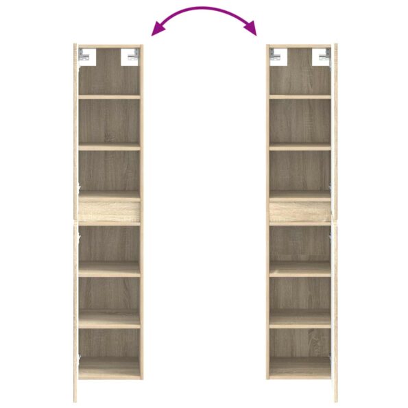 vidaXL Sada kúpeľňového nábytku 3 ks Dub sonoma 33 x 34,5 x 160 cm – Obrázok 10