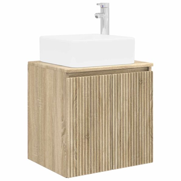 vidaXL Sada kúpeľňového nábytku 3 ks Dub sonoma 33 x 34,5 x 160 cm – Obrázok 4