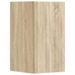 vidaXL Sada kúpeľňového nábytku 3 ks Dub sonoma 33 x 34,5 x 160 cm – Obrázok 5