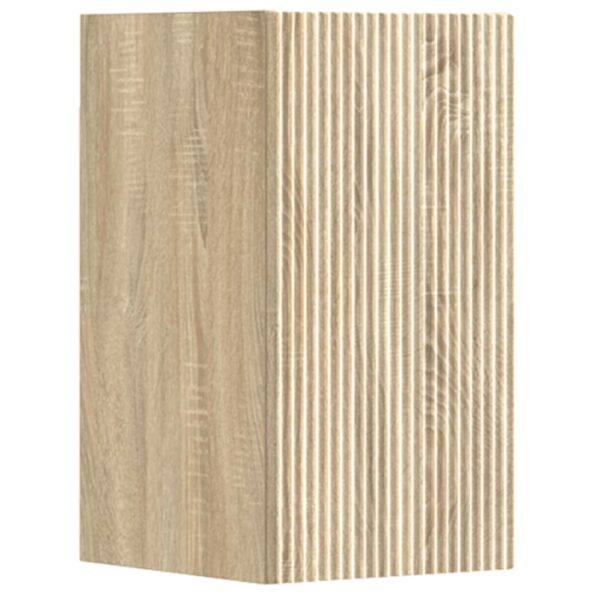 vidaXL Sada kúpeľňového nábytku 3 ks Dub sonoma 33 x 34,5 x 160 cm – Obrázok 5
