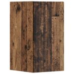 vidaXL Sada kúpeľňového nábytku 3 ks Staré drevo 33 x 34,5 x 160 cm – Obrázok 5