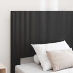 vidaXL Posteľový rám s úložným priestorom a čelom Čierna 75 x 190 cm – Obrázok 3