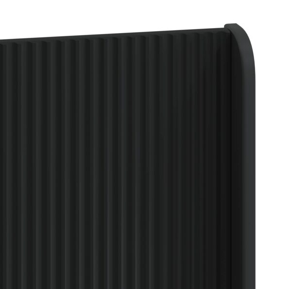 vidaXL Posteľový rám s úložným priestorom a čelom Čierna 75 x 190 cm – Obrázok 9