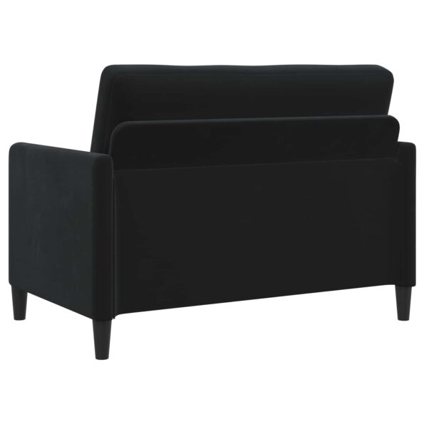vidaXL Súprava pohovky s úložným priestorom 2 ks Čierna Polyester – Obrázok 4