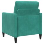 vidaXL Súprava pohovky s úložným priestorom 2 ks Tyrkysová Polyester – Obrázok 5