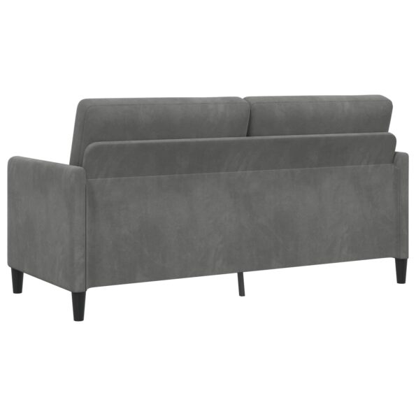 vidaXL Súprava pohovky s úložným priestorom 2 ks Tmavosivá Polyester – Obrázok 3