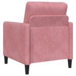 vidaXL Súprava pohovky s úložným priestorom 2 ks Ružová Polyester – Obrázok 5