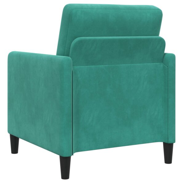 vidaXL Súprava pohovky s úložným priestorom 2 ks Tyrkysová Polyester – Obrázok 3