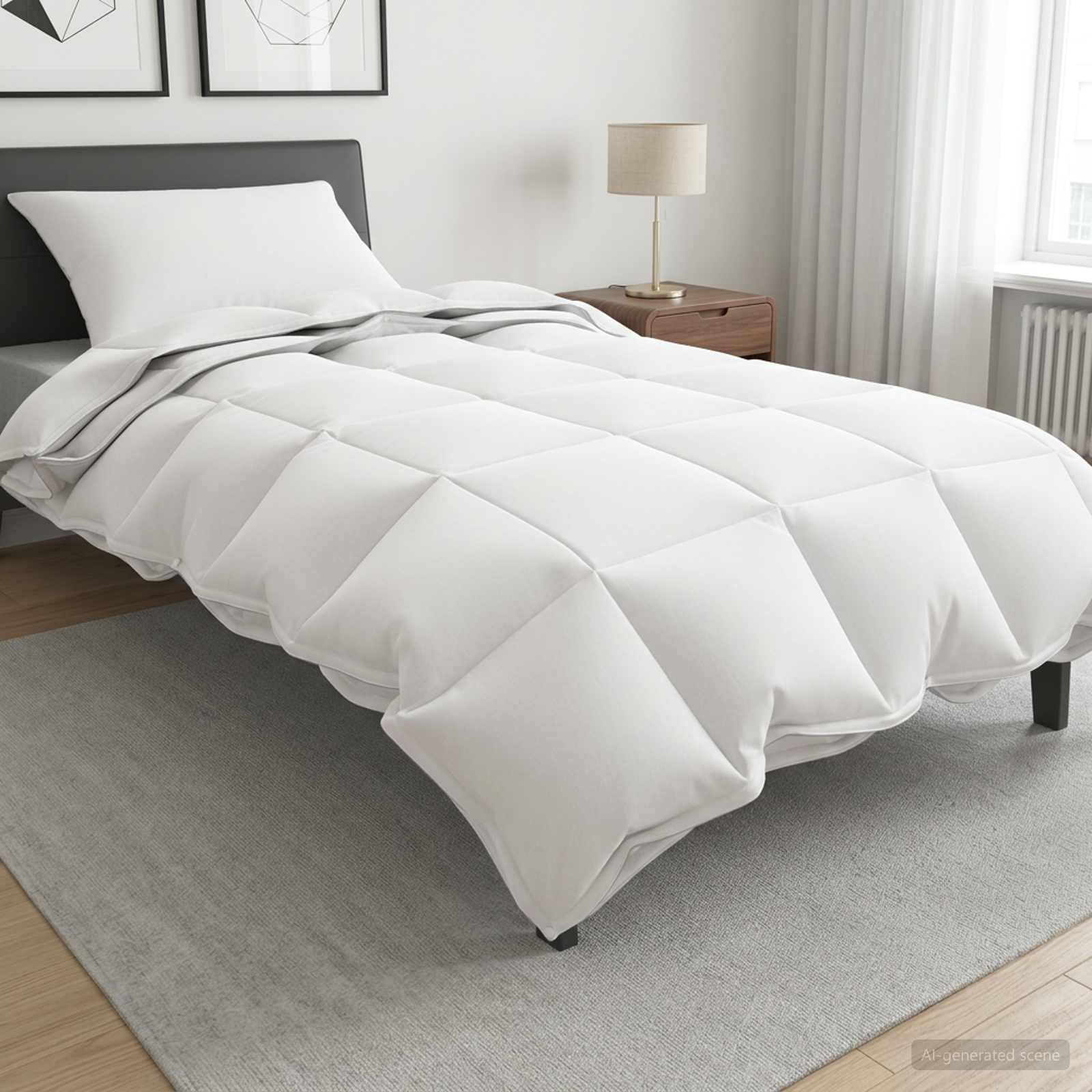 3431598_1.jpg vidaXL Celoročne prikrývky 2 ks 140 x 200 cm Celoročne 150+250 gsm – Obrázok 1