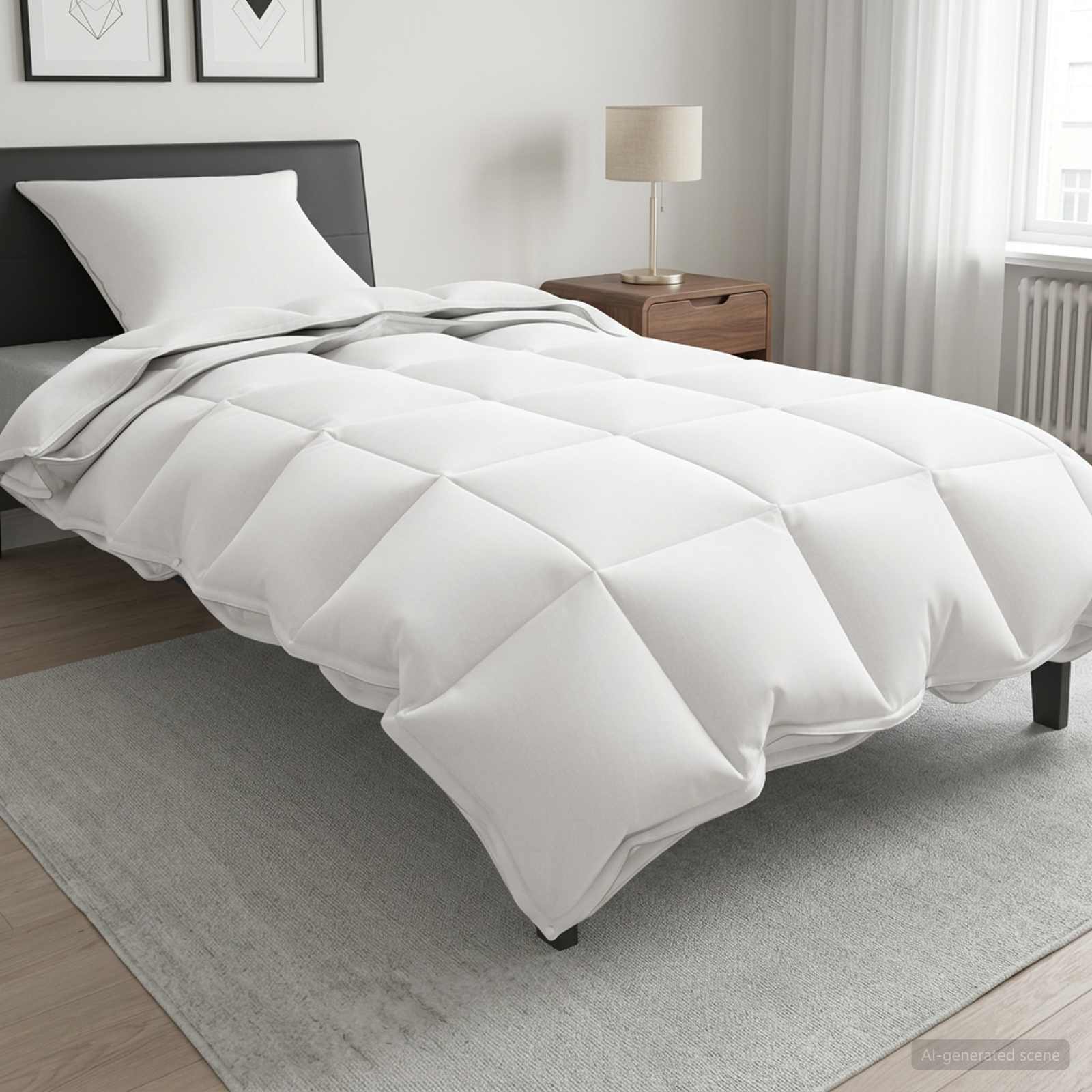 3431607_1.jpg vidaXL Celoročne prikrývky 2 ks 155 x 200 cm Celoročne 150+250 gsm – Obrázok 1