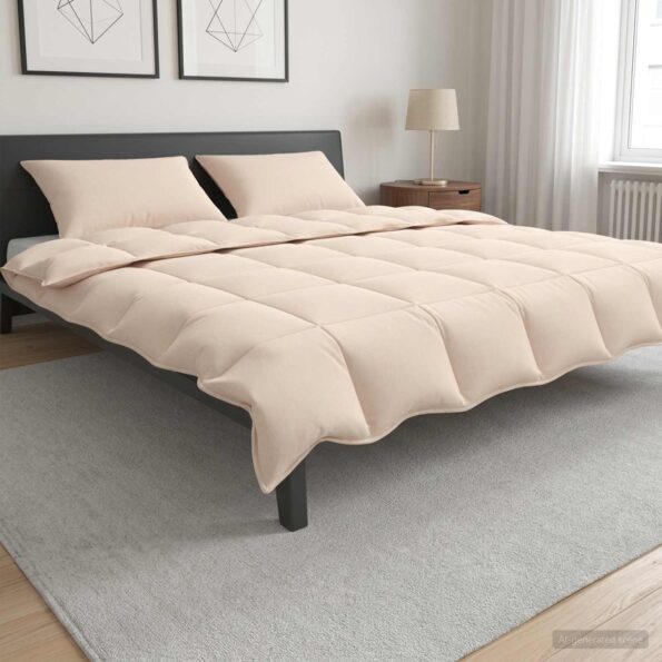 vidaXL Sada prikrývok 2 ks 200 x 200 cm Celoročne Kapoková vlákno – Obrázok 10