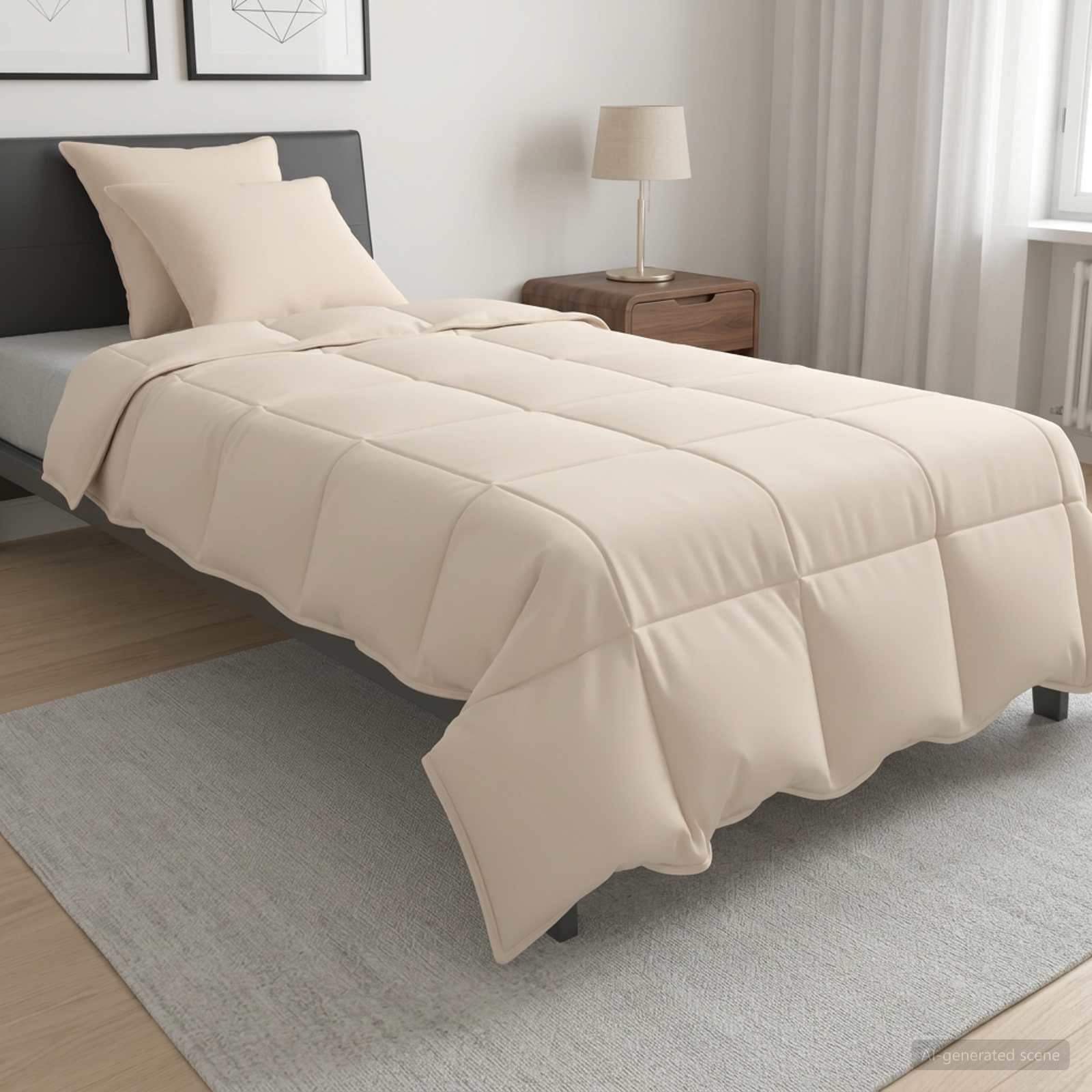 3431671_1.jpg vidaXL Sada prikrývok 2 ks 155 x 220 cm Celoročne Kapoková vlákno – Obrázok 1